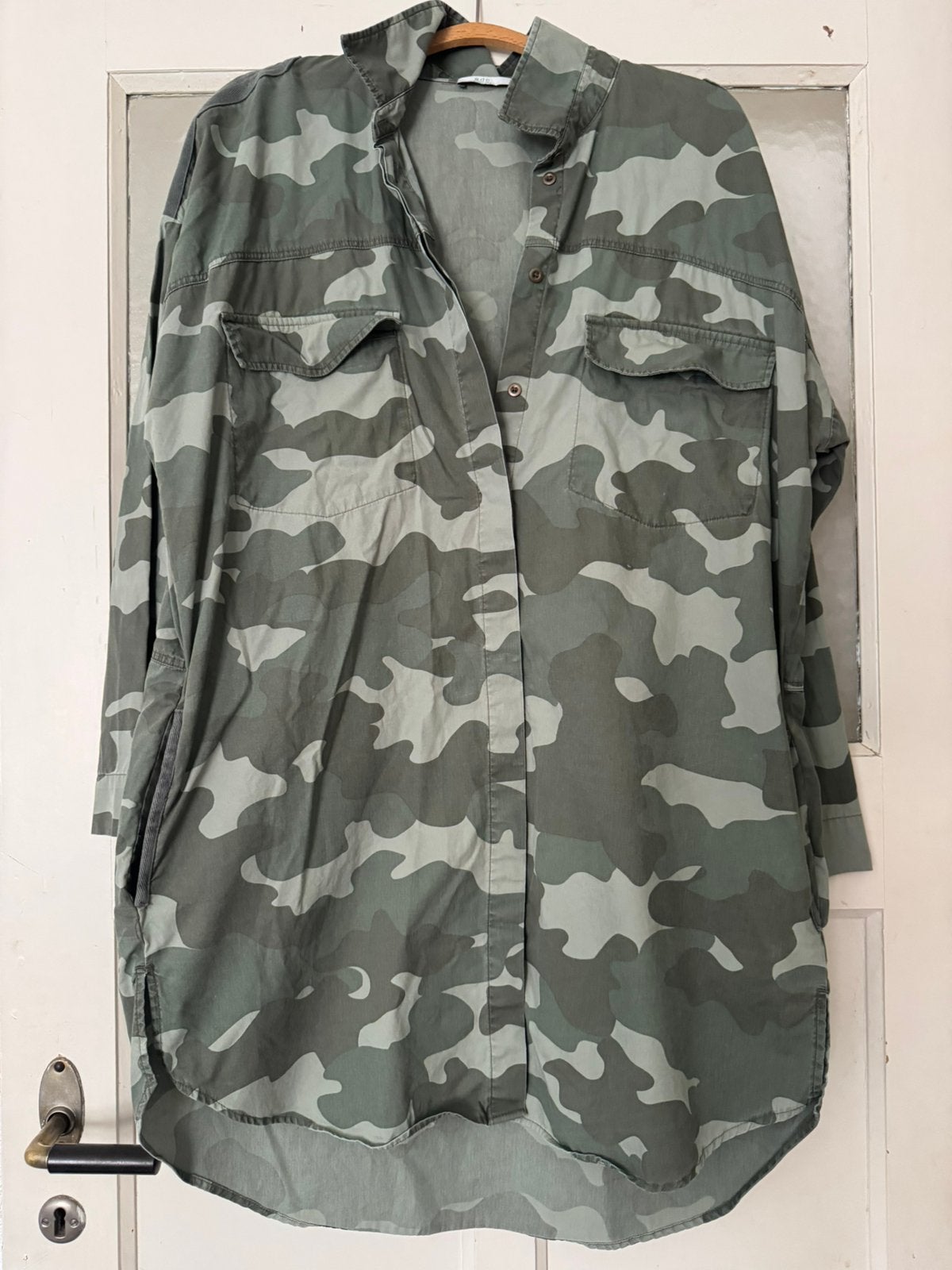 Esprit leuke blouse maat L, Ophalen of Verzenden, Zo goed als nieuw, Maat 38/40 (M), Groen