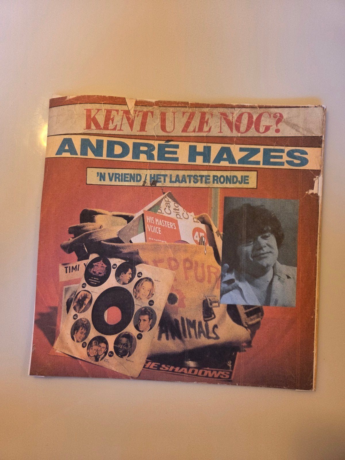 André Hazes - 'n Vriend, Cd's en Dvd's, Vinyl Singles, Ophalen of Verzenden, Gebruikt, 7 inch, Nederlandstalig