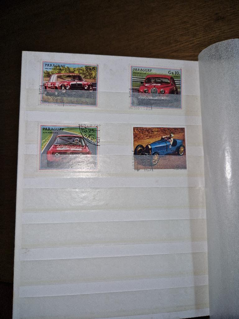 postzegels Paraguay met oldtimers, Postzegels en Munten, Postzegels | Thematische zegels, Verzenden, Gestempeld, Auto's