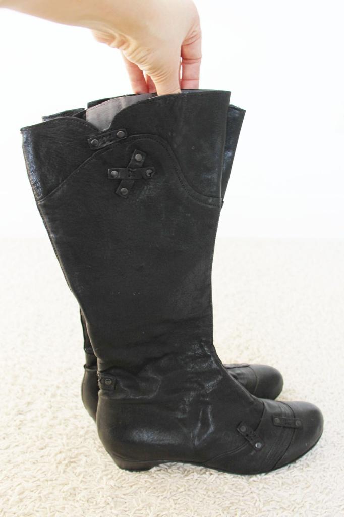 Mooie Leren Brako Anatomic Laarzen -s11 (Maat 40) € 65,-, Hoge laarzen, Zwart, Ophalen of Verzenden, Zo goed als nieuw