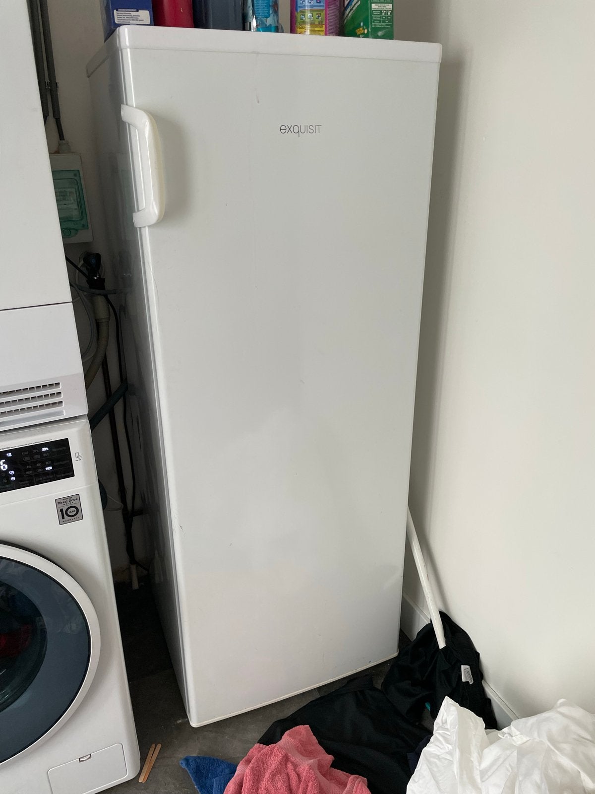 Exquisit Vrieskast, Minder dan 60 cm, Zo goed als nieuw, Energieklasse A of zuiniger, 140 tot 160 cm