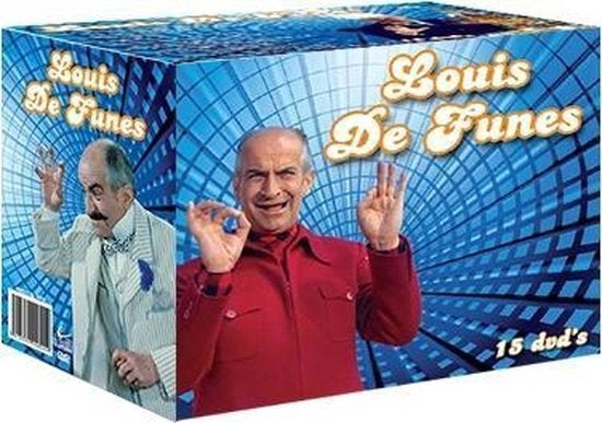 louis de funes 3 dvd boxen, Klassieker, Verzenden, Alle leeftijden, Nederlands