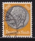 2594 - Duitse Rijk michel 528X gestempeld , Paul von Hindenb, Verzenden, Duitse Keizerrijk, Gestempeld