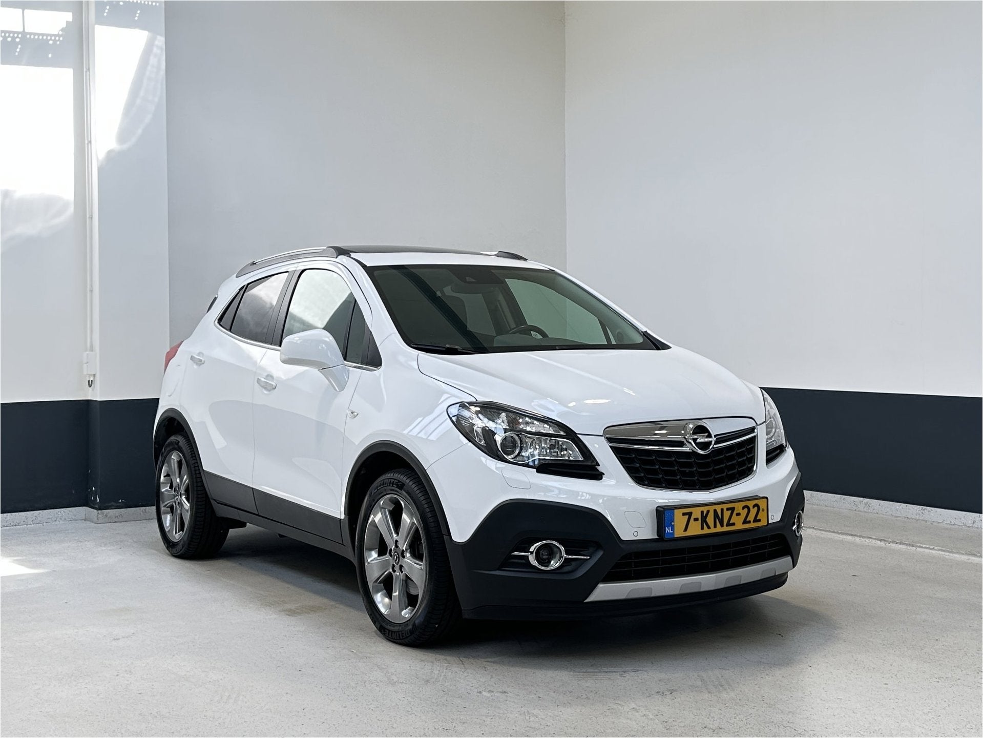 Opel Mokka 1.4 T Cosmo 4x4 | NL | 2 Eig | Schuif/kantel dak, Auto's, 1325 kg, Gebruikt, Zwart, 4 cilinders