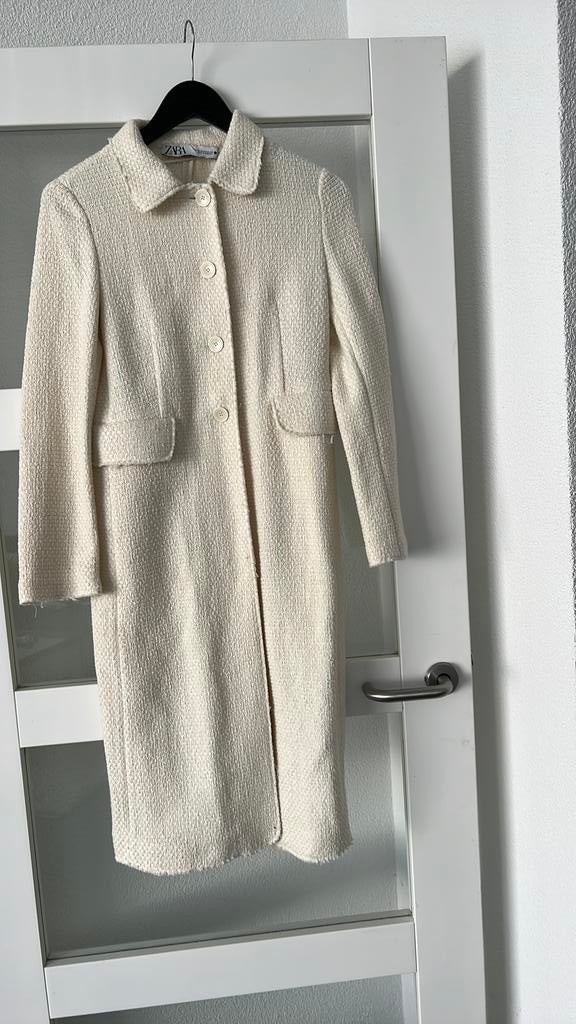 Zara lente jas/lange blazer, Ophalen of Verzenden, Zo goed als nieuw, Maat 34 (XS) of kleiner