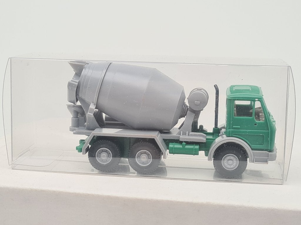 Betonmixer Mercedes - Wiking 1/87, Hobby en Vrije tijd, Modelauto's | 1:87, Verzenden, Zo goed als nieuw, Bus of Vrachtwagen, Wiking