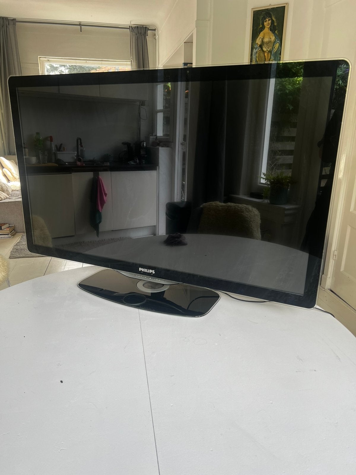Philips 46 inch LED Full HD TV Ambilight Spectra 2 ,3D Ready, Ophalen, Philips, 100 cm of meer, Gebruikt