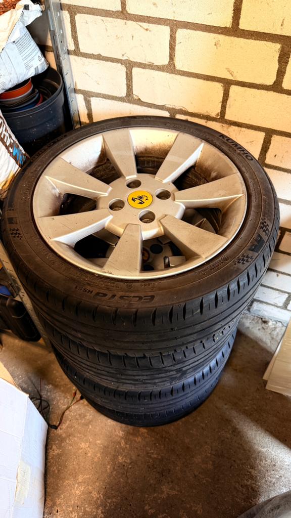 Fiat panda 100hp velgen 4x98, Auto-onderdelen, Banden en Velgen, Ophalen, Zomerbanden, Velg(en)