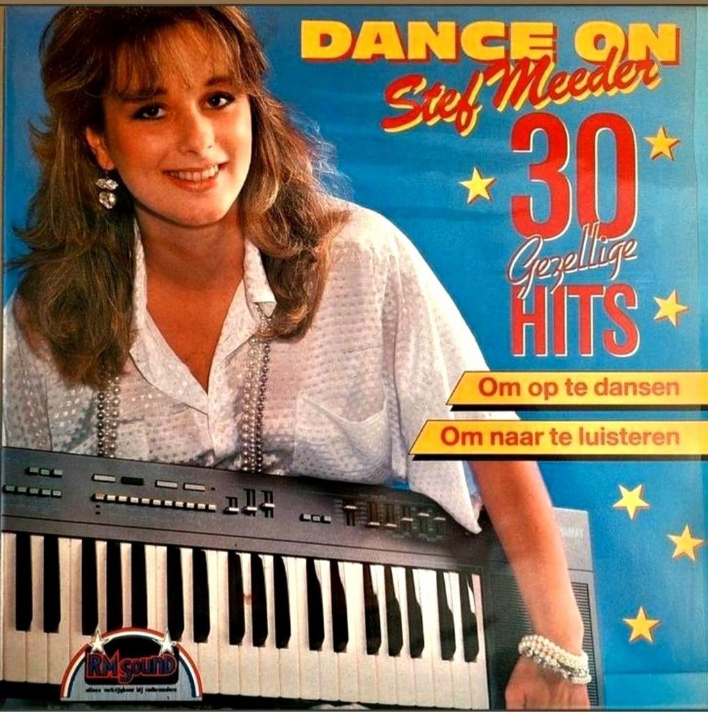 LP  STEF MEEDER - Dance On: 30 Gezellige Hits, Ophalen of Verzenden, Gebruikt, 12 inch