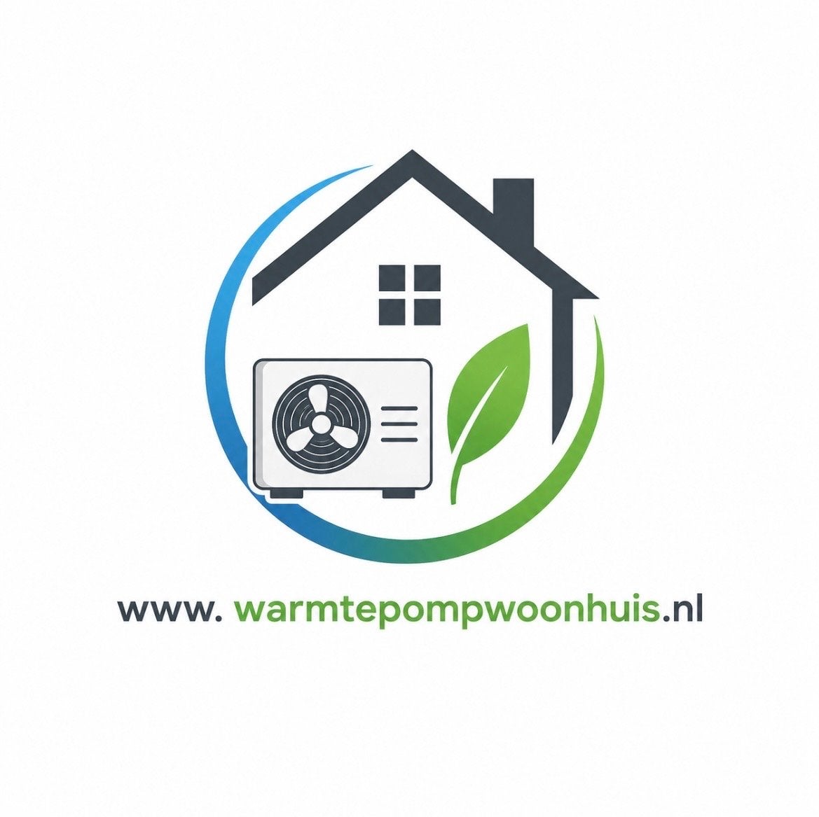 Domeinnaam : warmtepompwoonhuis, Website Bouw