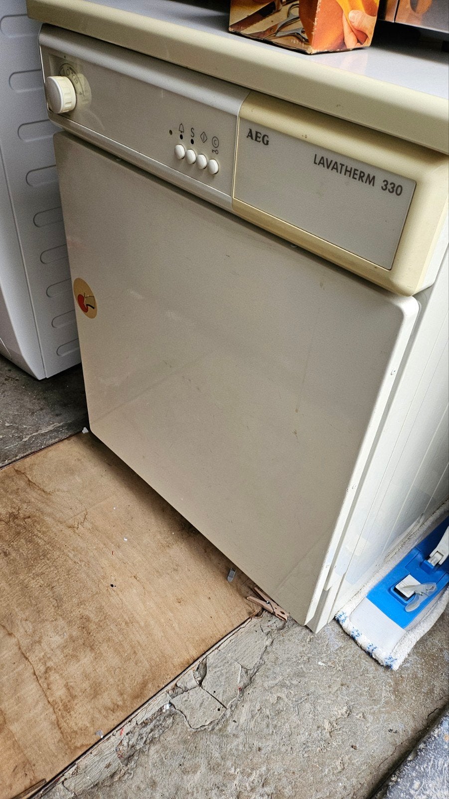 AEG Lavatherm 330 wasdroger - Gebruikt, Ophalen, 6 tot 8 kg, Gebruikt, Luchtafvoer