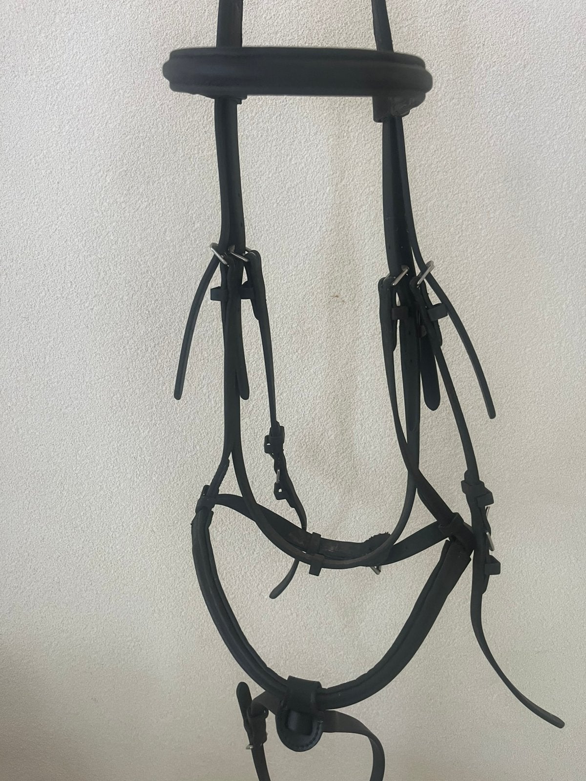 Tekna hoofdstel maat Full, Dieren en Toebehoren, Paarden en Pony's | Hoofdstellen en Tuigage, Ophalen of Verzenden, Zwart, Full