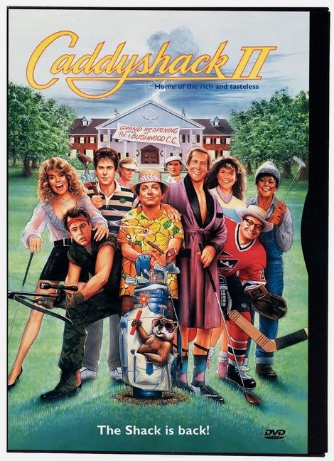 Caddyshack 2 (1988) DVD Chevy Chase Dan Aykroyd JAREN 80, Engels, Alle leeftijden, Ophalen of Verzenden, Zo goed als nieuw