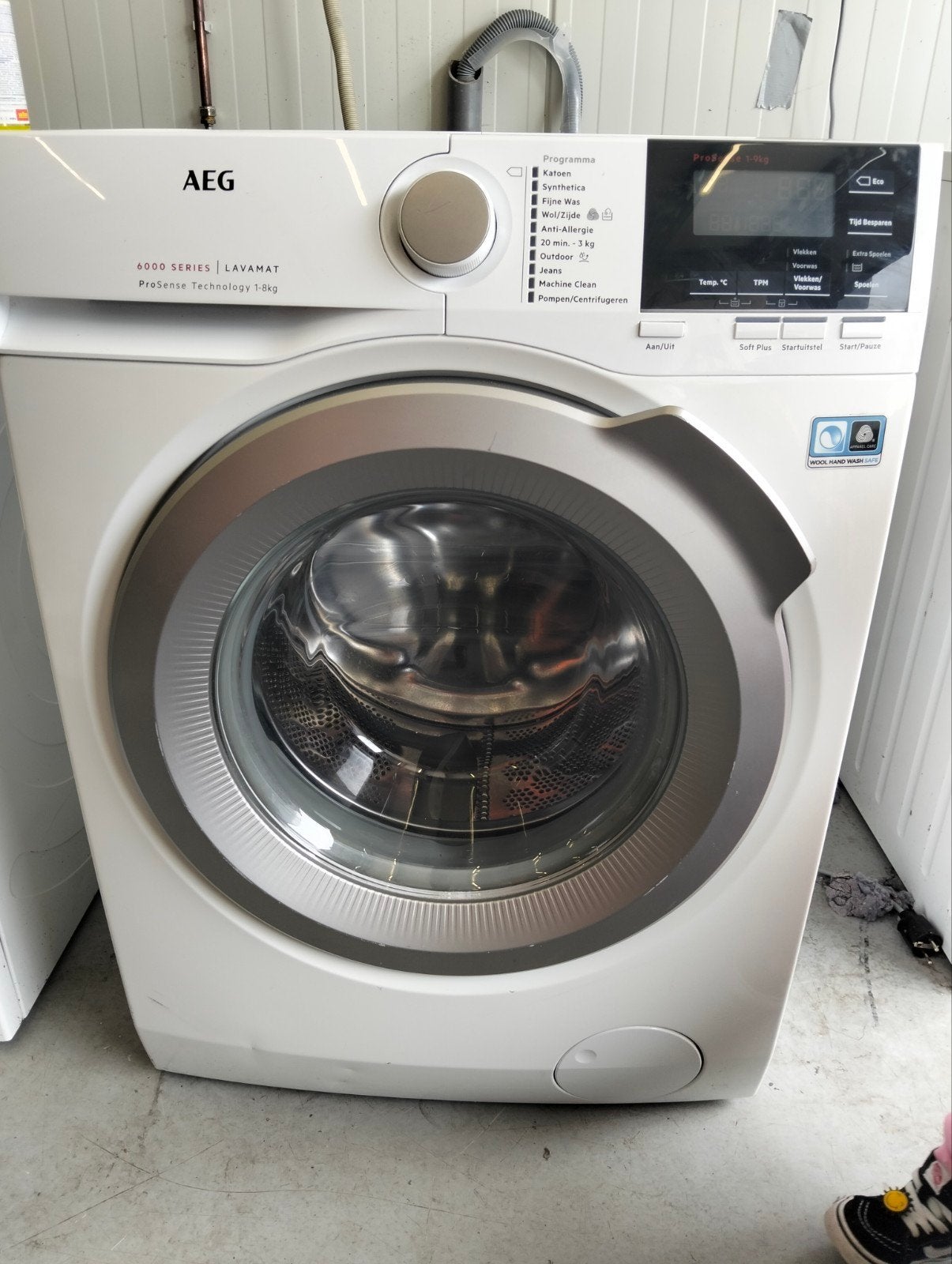 AEG  6000 Serie Lavamat ProSense 1-8kg Wasmachine, Witgoed en Apparatuur, Wasmachines, AEG, 1200 tot 1600 toeren, 8 tot 10 kg