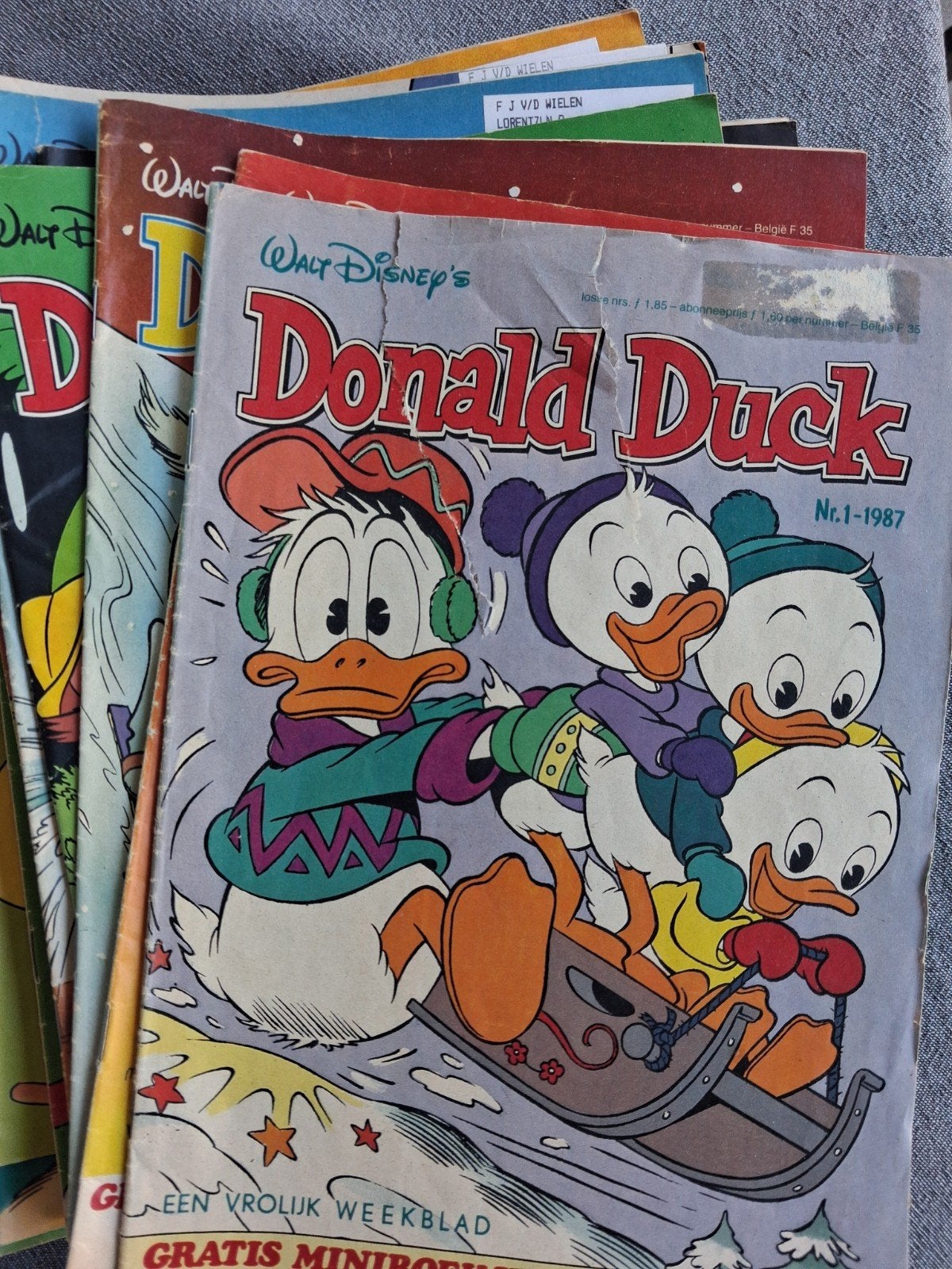 Donald Duck - Jaargang 1987 - incl. opbergbak, Boeken, Ophalen of Verzenden