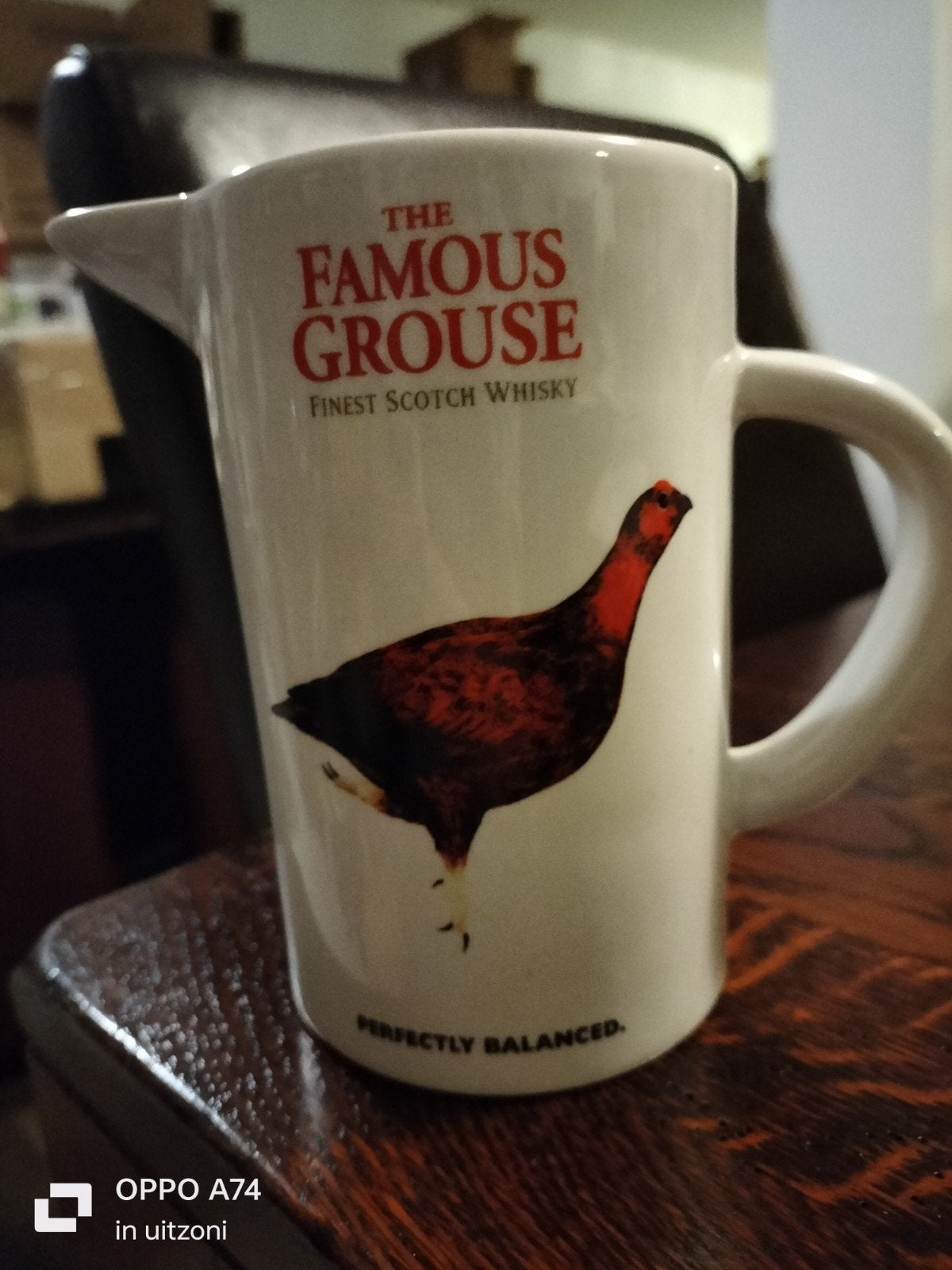 Whiskey kannetje Famous Grouse, Verzamelen, Ophalen of Verzenden, Gebruiksvoorwerp