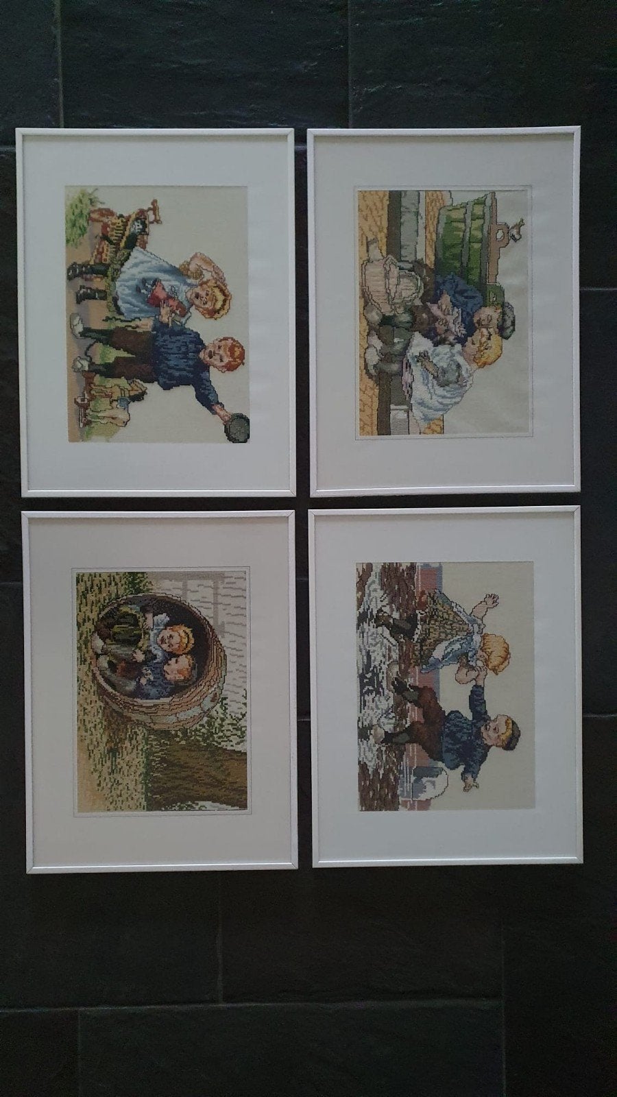 Borduurwerk  ot en sien, Antiek en Kunst, Ophalen of Verzenden