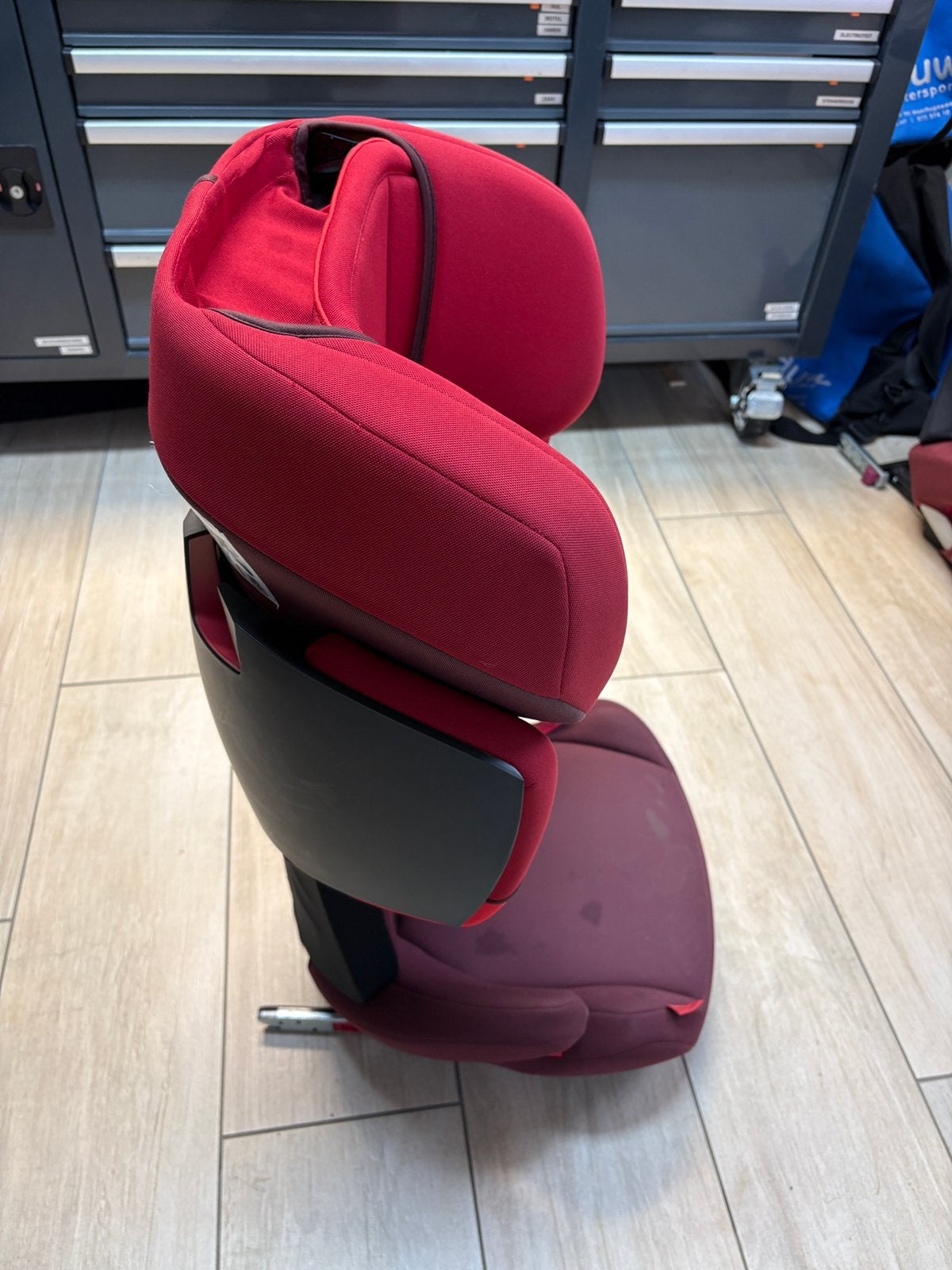 Auto kinderstoel Cybex Solution X-Fix, Kinderen en Baby's, Autostoeltjes, Verstelbare rugleuning, Gebruikt, 15 t/m 36 kg, Isofix
