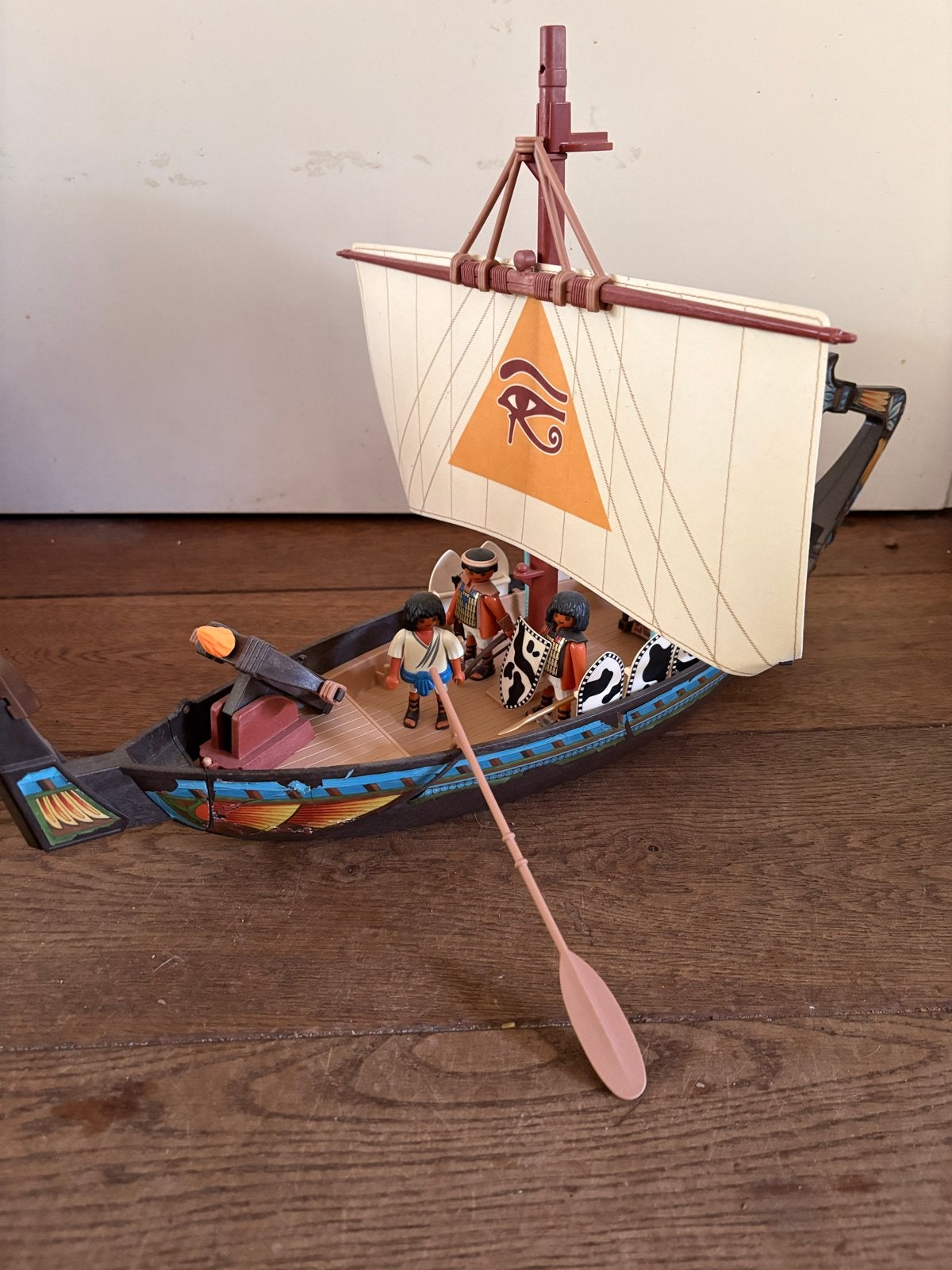 Playmobil 4241 Egyptische Farao's Schip, Ophalen, Gebruikt, Complete set, Historisch