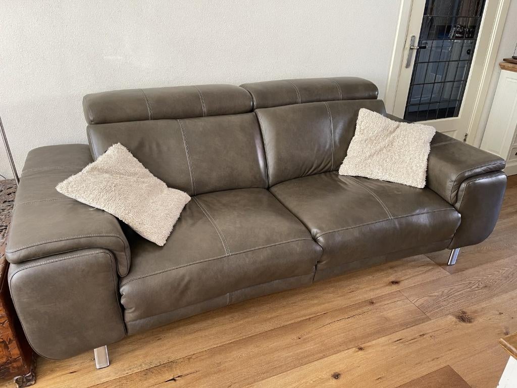 bankstel, Huis en Inrichting, Banken | Bankstellen, Ophalen, Relax, 100 tot 125 cm, Leer