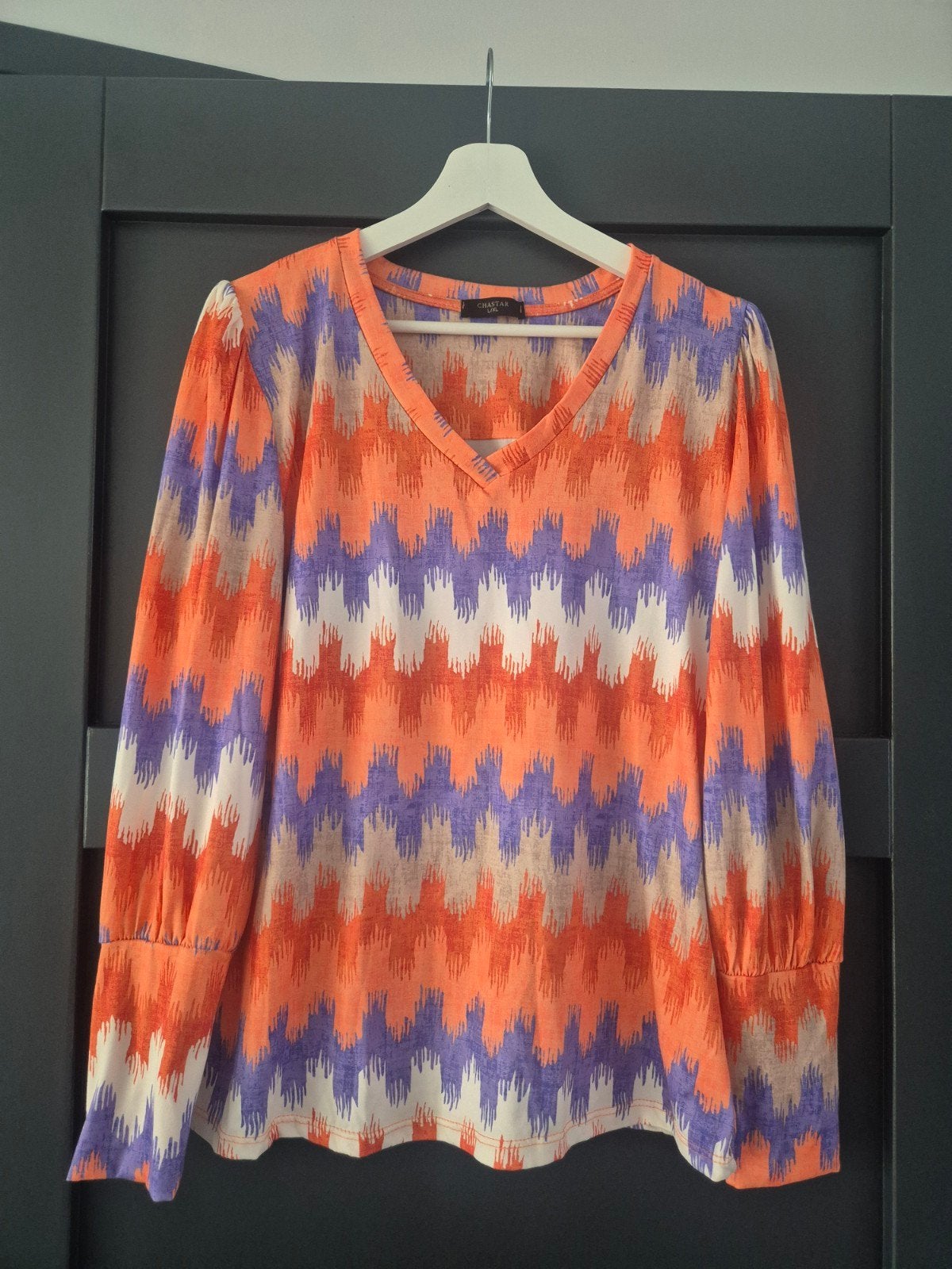 Shirt maat L, Chastar, Maat 42/44 (L), Oranje, Ophalen of Verzenden