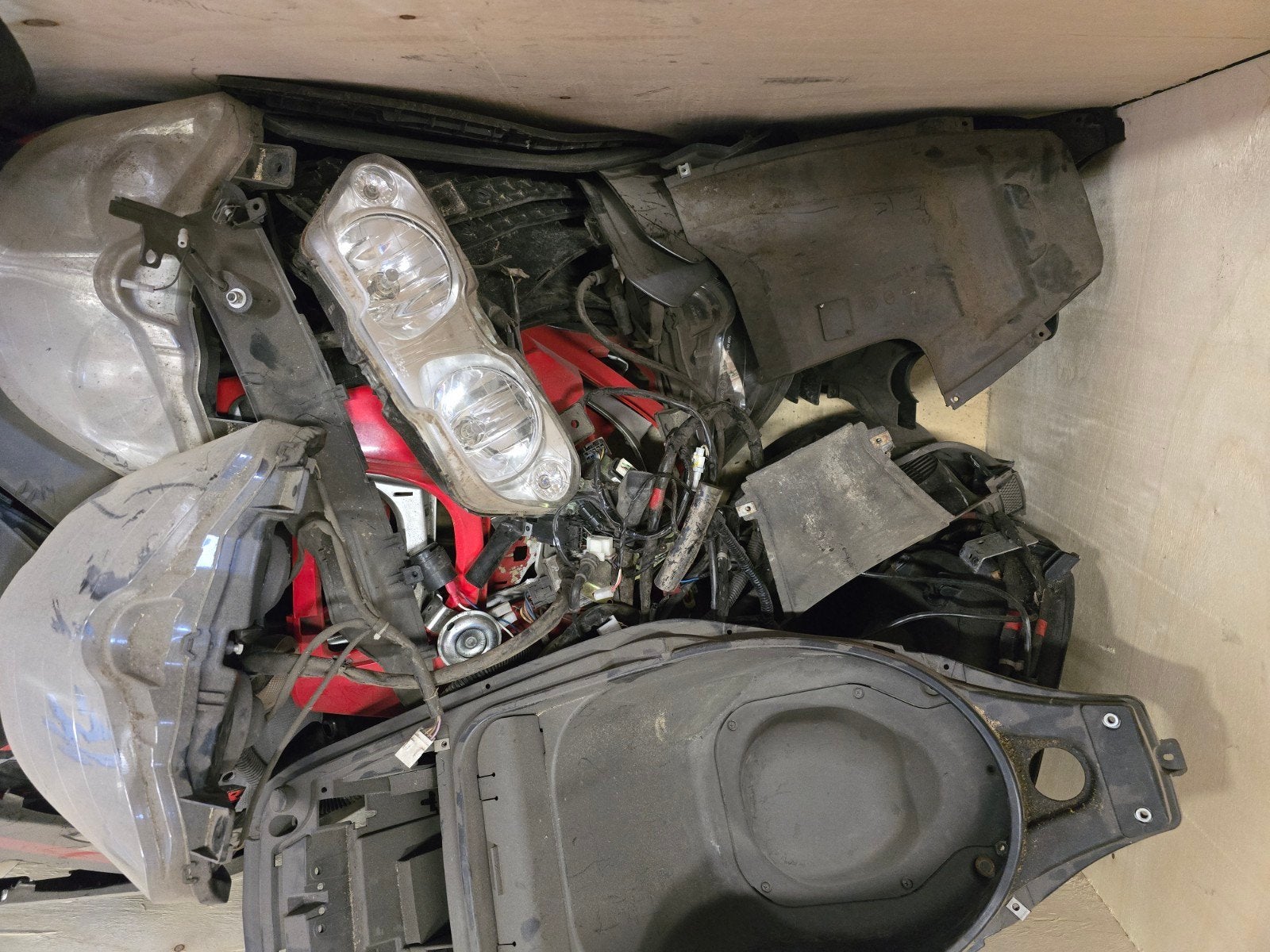 Gilera Runner RST onderdelen. Partij een koop alles of niets, Ophalen, Gebruikt, Kap, Piaggio