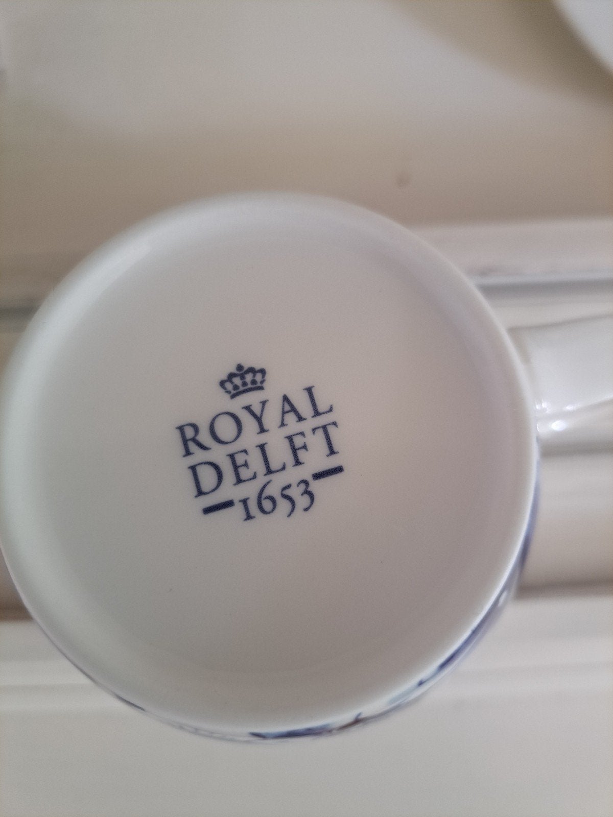 5 Royal Delft Delfts Blauw kop en schotels, Ophalen