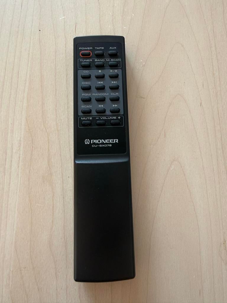 Pioneer CU-SX078 Afstandsbediening, Ophalen of Verzenden, Gebruikt, Origineel, Receiver of Versterker