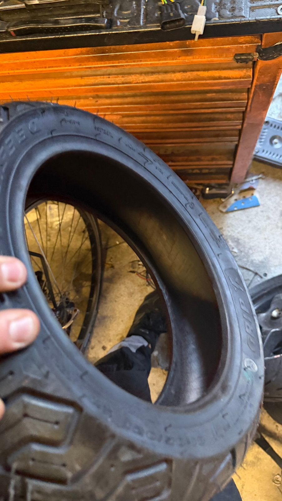 Zip achterband nieuw, Ophalen of Verzenden, Zo goed als nieuw, Overige typen, Piaggio