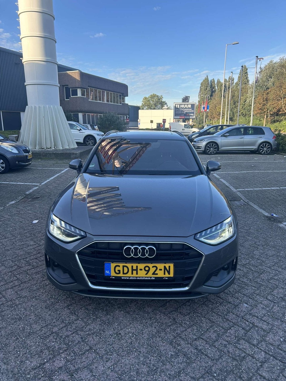 Audi A4 40 TDI 190pk S-Line Tronic 2020 Grijs, Auto's, Euro 6, 4 cilinders, Stationwagon, Diesel