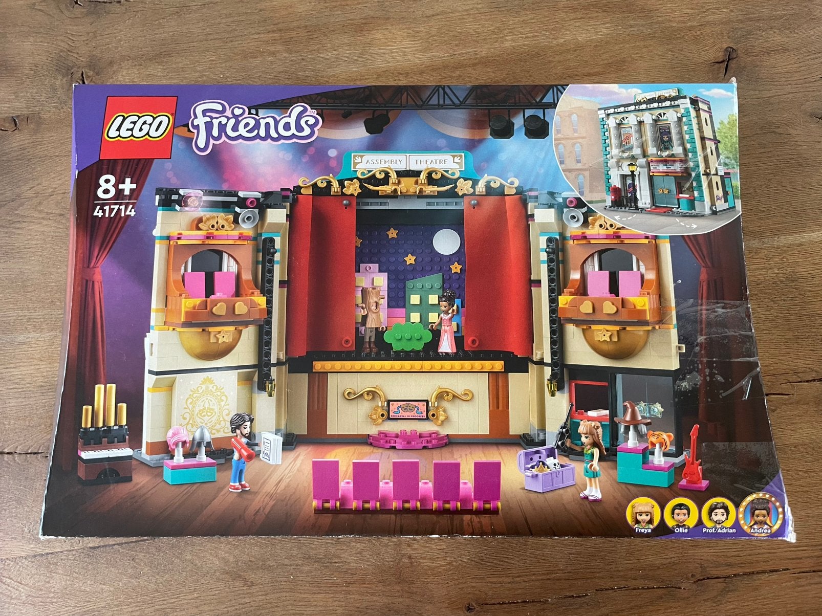 LEGO Andrea’s theaterschool COMPLEET, Lego, Friends, Ophalen of Verzenden, Zo goed als nieuw