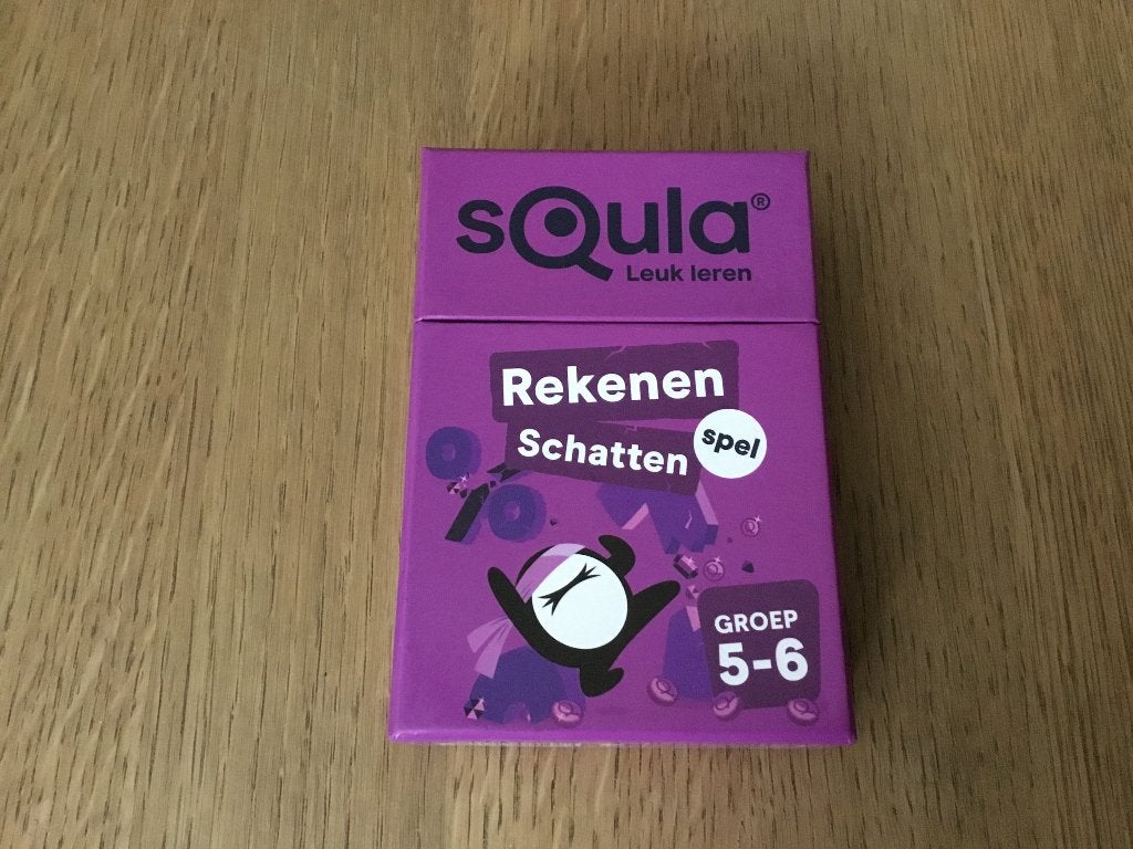 Rekenen Schatten spel, groep 5-6 (Squla), Ophalen of Verzenden, Zo goed als nieuw, Rekenen