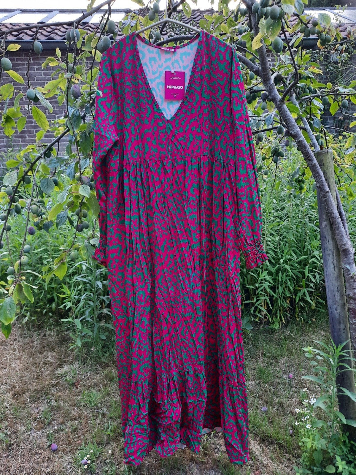 Hip & Go jurk 1maat, Kleding | Dames, Ophalen of Verzenden, Zo goed als nieuw, Rood