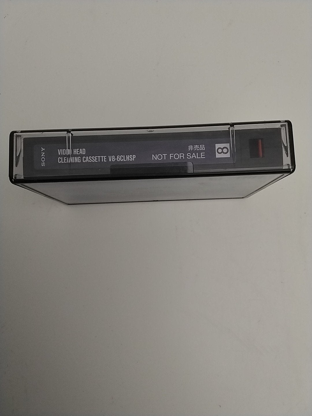 Sony Hi8 Video Head Cleaning Cassette V8-6CLHSP, Ophalen of Verzenden, Zo goed als nieuw, Overige typen