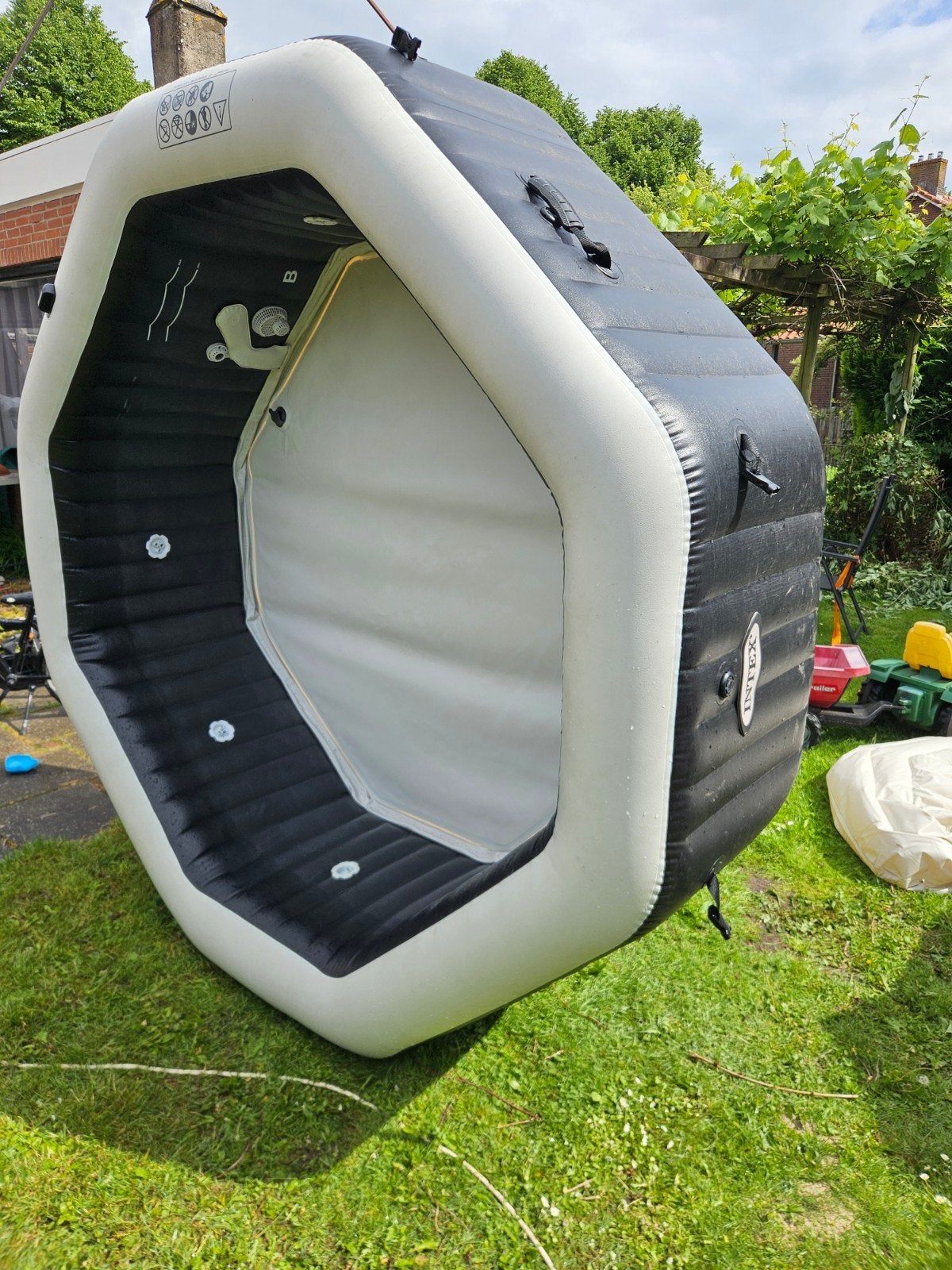 Intex Zoutwater Spa - Goed Werkend - 6 Persoons, Ophalen of Verzenden, Gebruikt