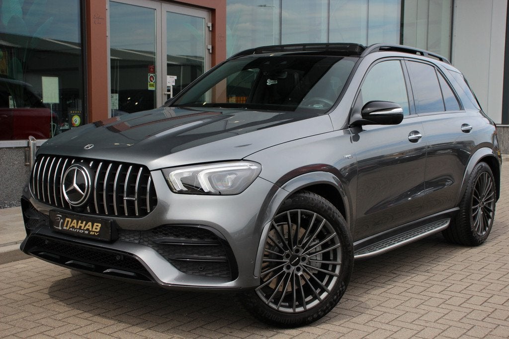 Mercedes-Benz GLE AMG 53 4MATIC+ | PANO | LUCHTVERING | STOE, Auto's, Mercedes-Benz, Automaat, Gebruikt, GLE, Zwart