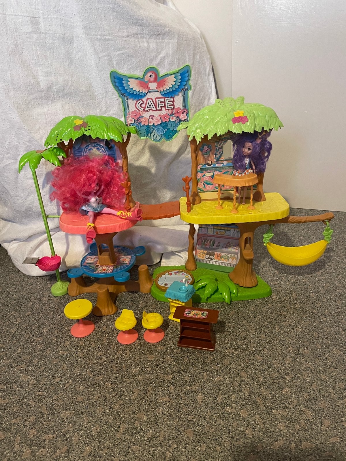 Barbie cafe, Ophalen, Zo goed als nieuw
