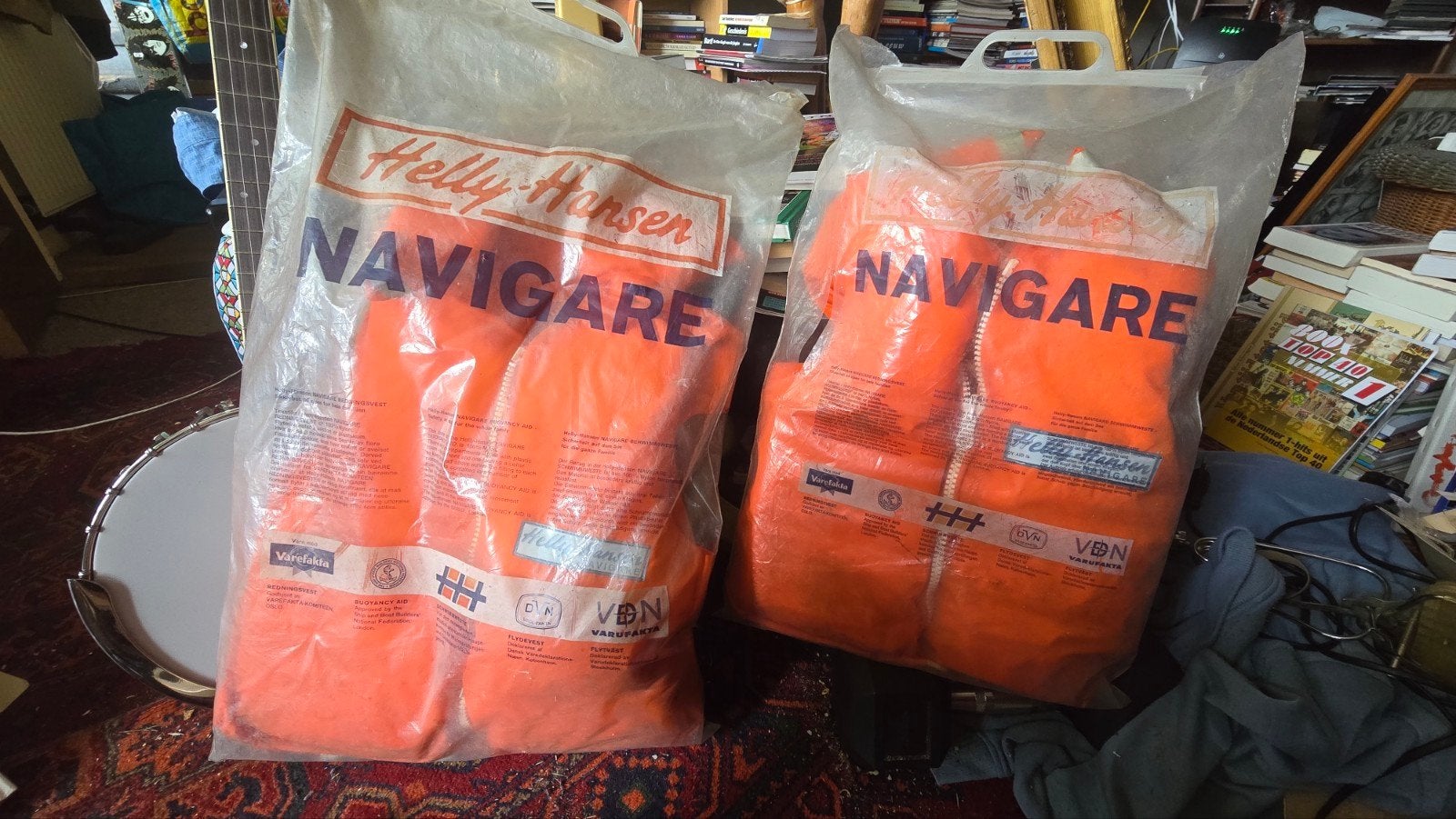 Vintage Helly Hansen Reddingsvesten uit 1968, Ophalen of Verzenden