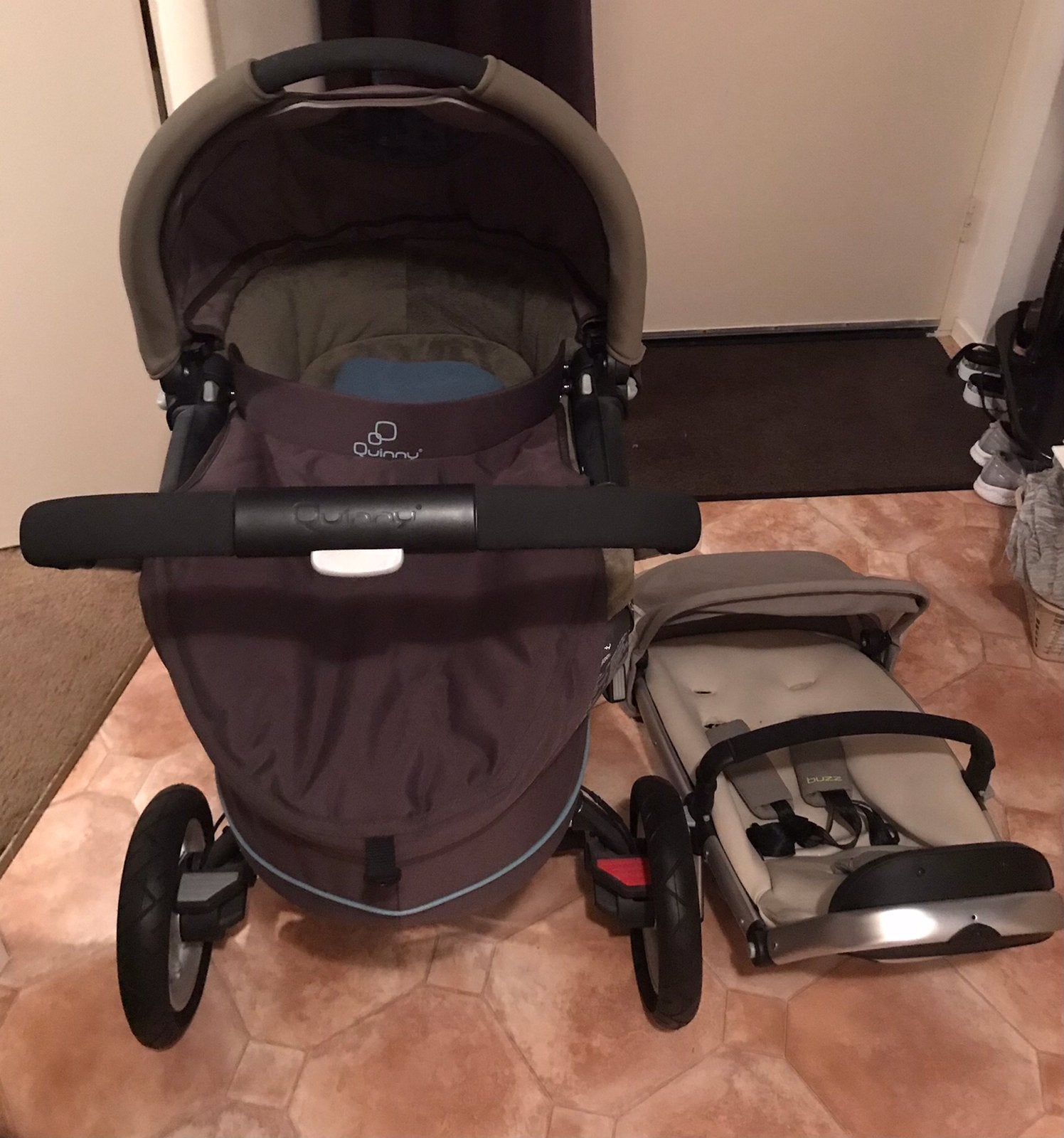 Kinderwagen, Nieuw, Luchtbanden, Maxi-Cosi, Ophalen