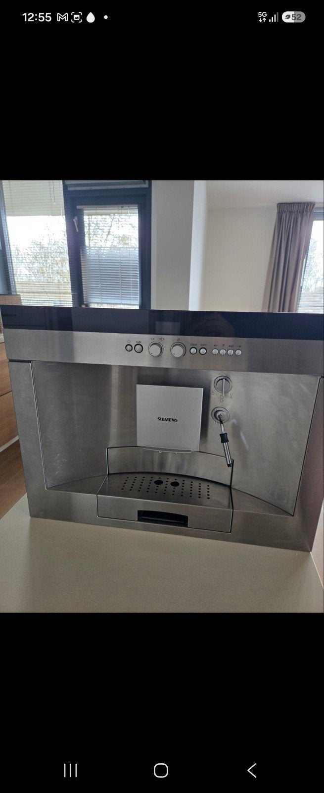 Siemens Inbouw Koffiemachine TK76K572 / TK76K573 – Gerevisee, Ophalen