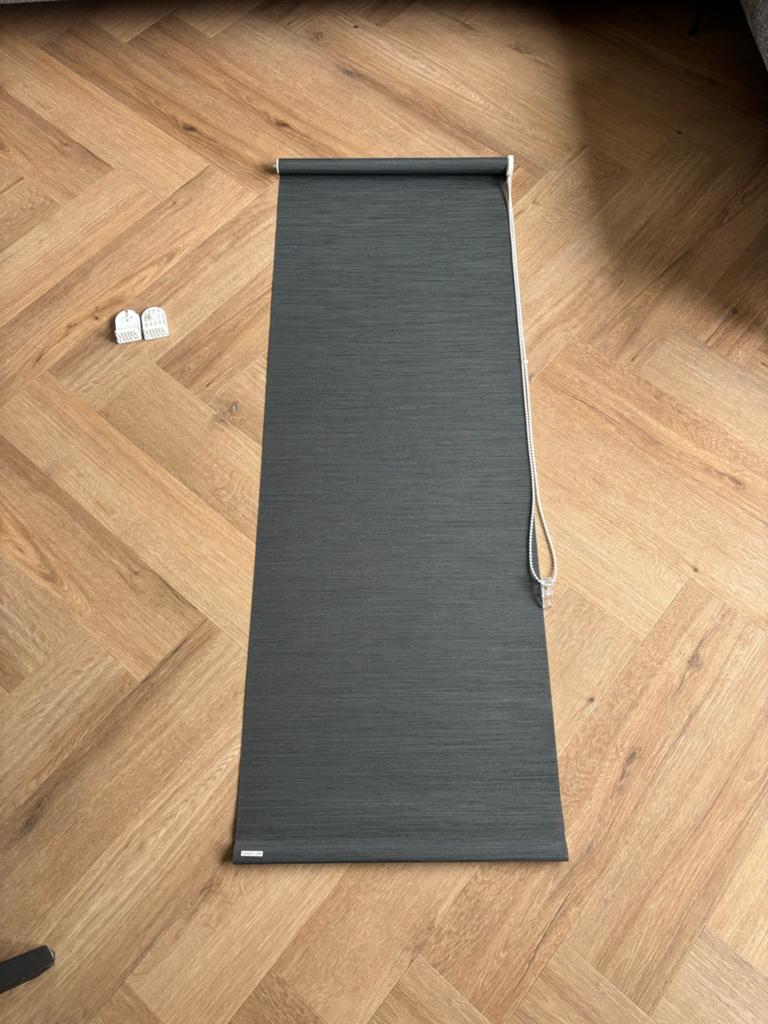 Veneta Rolgordijn - Grijs, 1,40x0,50, 100 tot 150 cm, 200 cm of meer, Ophalen of Verzenden, Zo goed als nieuw
