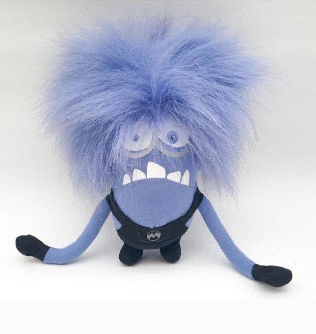 Despicable Me 2 Evil Minion paars knuffel ca. 22cm hoog, Ophalen of Verzenden, Zo goed als nieuw, Overige typen, Middelgroot (20 tot 80 cm)