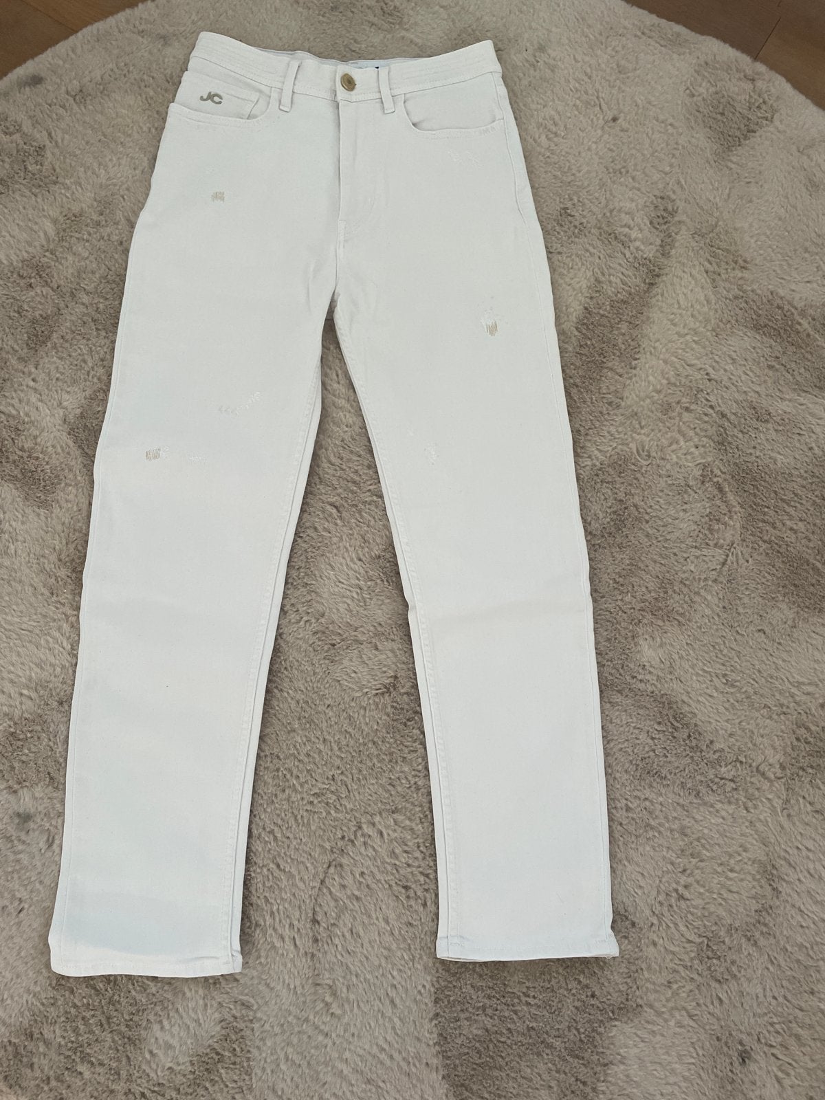 Jacob Cohën Witte Jeans - Maat 25, Wit, Ophalen of Verzenden, Maat 34 (XS) of kleiner, Lang