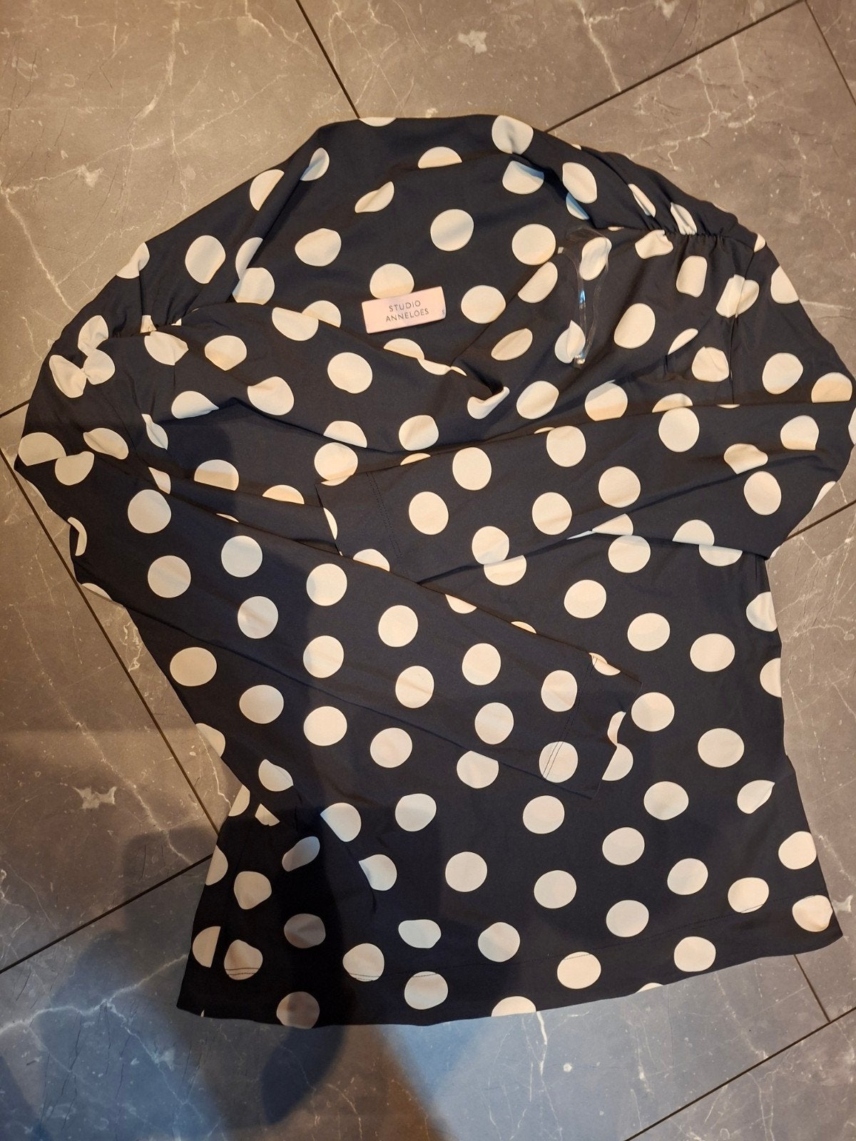 Studio Anneloes Polkadot Fleur Top Maat S, Studio Anneloes, Blauw, Nieuw, Ophalen of Verzenden