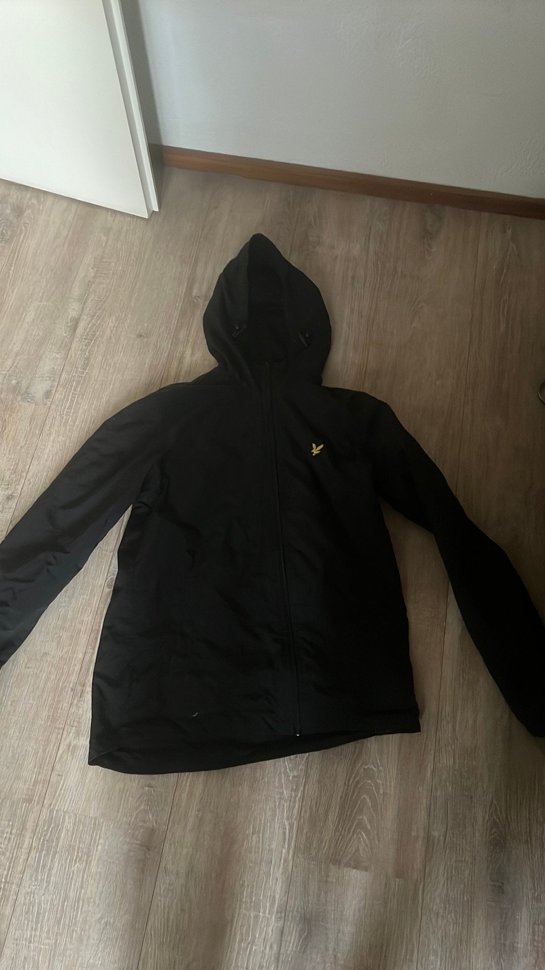 Lyle scot jas maat S, Ophalen of Verzenden, Gedragen, Maat 46 (S) of kleiner, Zwart