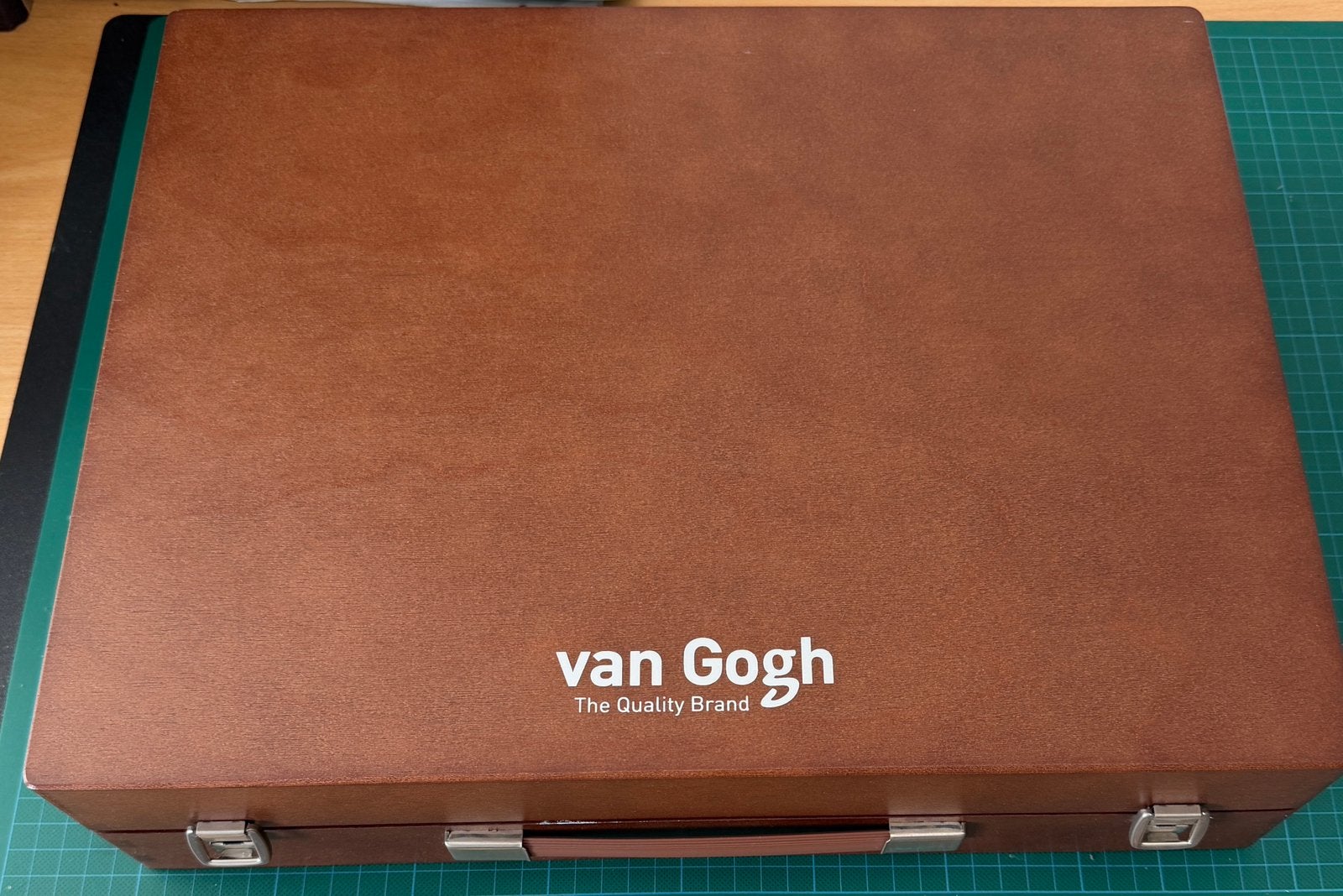 Van Gogh luxe kist met olieverf, Hobby en Vrije tijd, Schilderen, Ophalen of Verzenden, Gebruikt, Olieverf