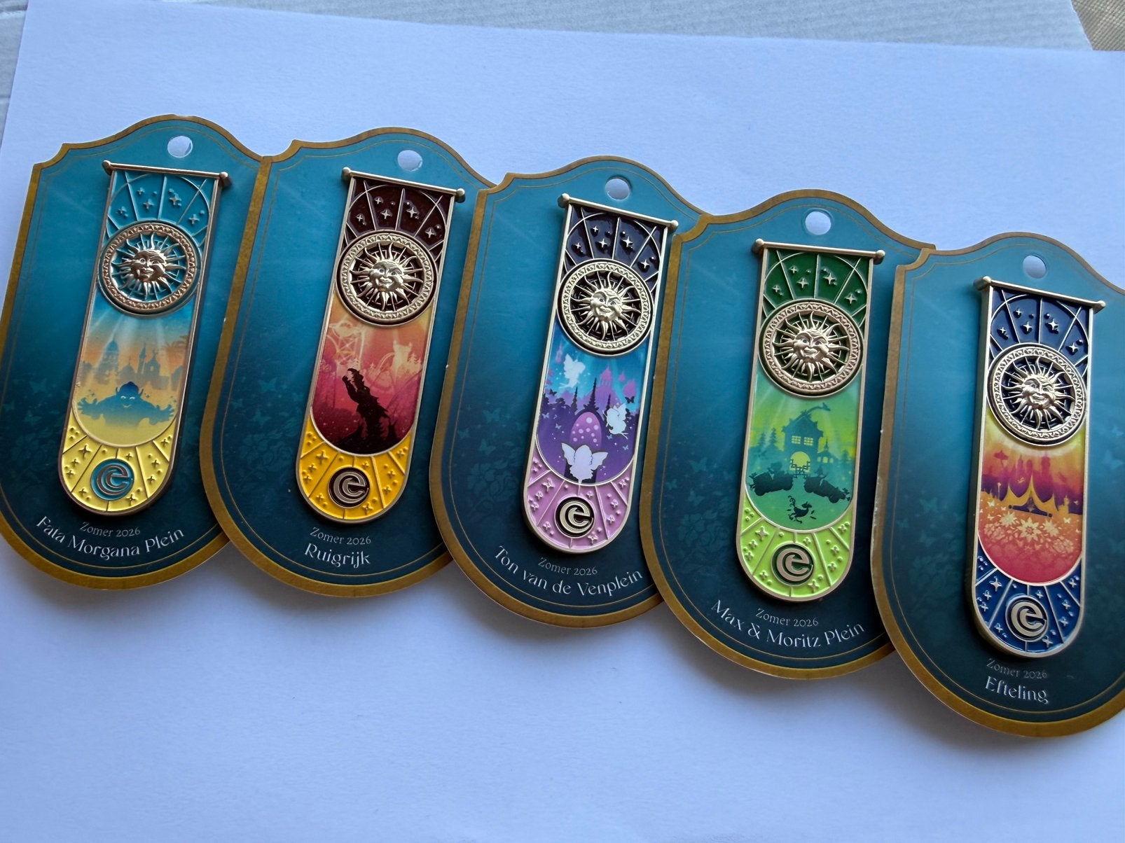 Efteling Zomervaandel Pins Nieuw, Verzamelen, Ophalen of Verzenden, Nieuw