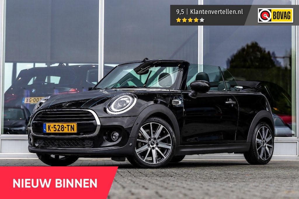 MINI Cabrio 1.5 Cooper Sidewalk Edition Harmen Kardon | NL A, 12 maanden, 136 pk, Gebruikt, 4 stoelen