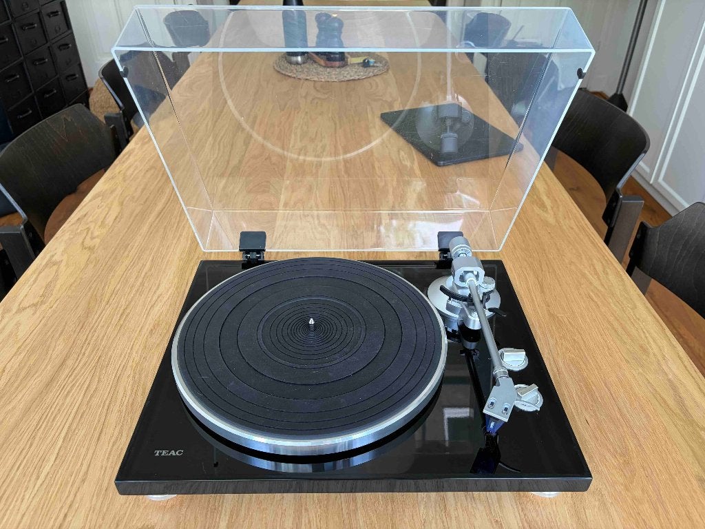 Teac TN-300 platenspeler met Ortofon Blue element, Ophalen, Gebruikt, Platenspeler, Overige merken