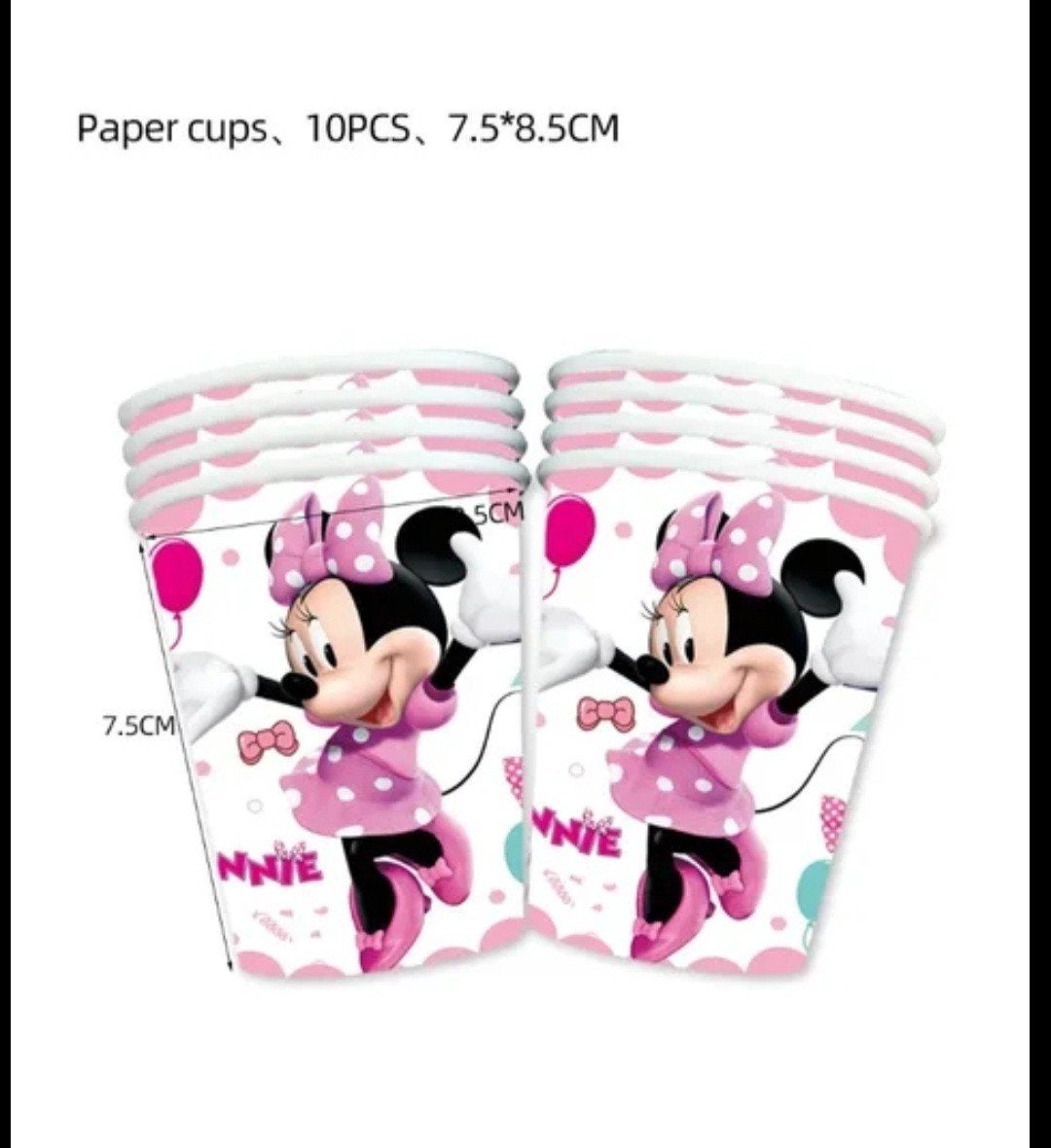 Minnie Mouse Feestartikelen Set - Nieuw, Ophalen, Nieuw, Feestartikel, Verjaardag